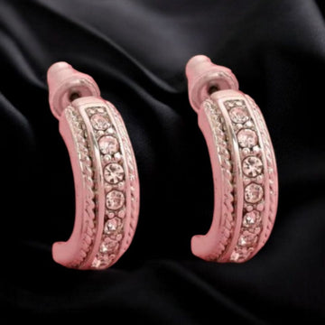 Trendy Candy Studs With Fancy White Crystal