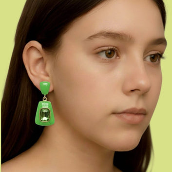 Flame Drop Earring