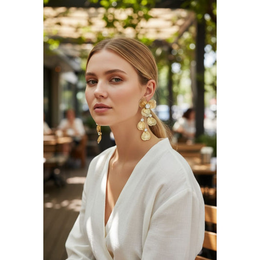 Flower Petals Earrings
