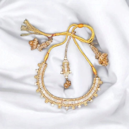 Golden Pearl Choker