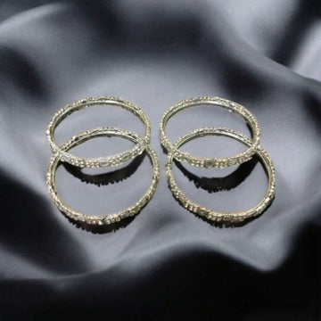 Silver Bangles Set