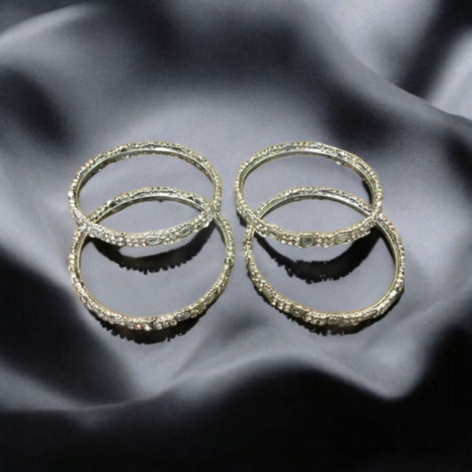 Silver Bangles Set