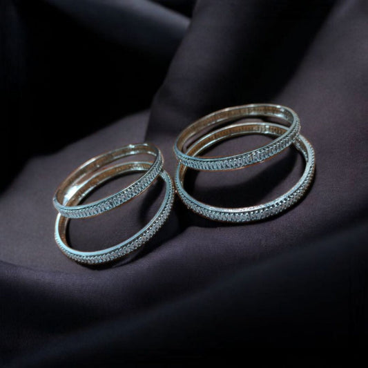 Silver Bangles
