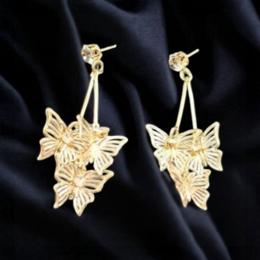 Butterfly Golden Earring