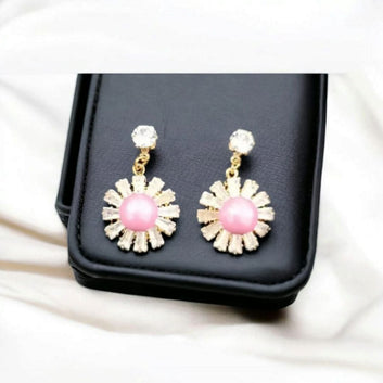 Pearl Flower Earring