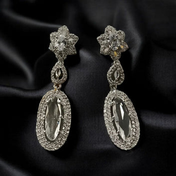 Oval Drop Earing