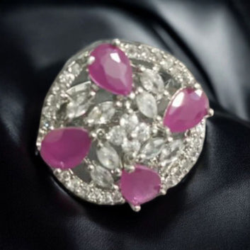 Sapphire Zircon Rings