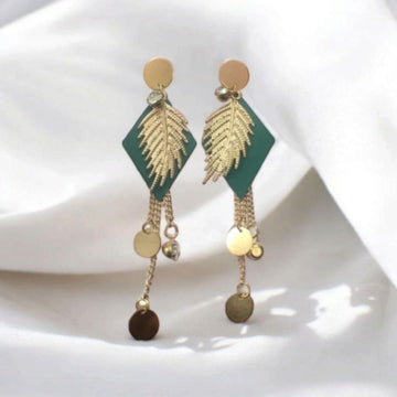 Drop Leaf Earrings