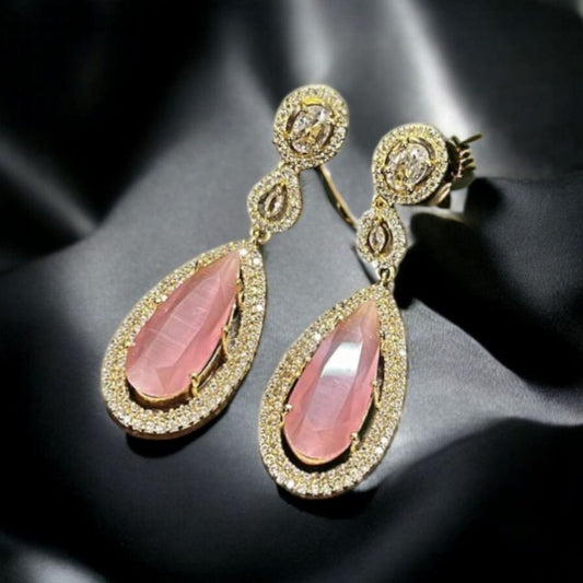 Egyptian Long Almond Earring