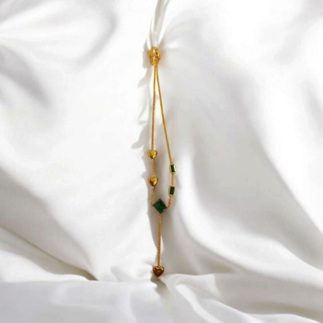 Emerald Cubic Pendant