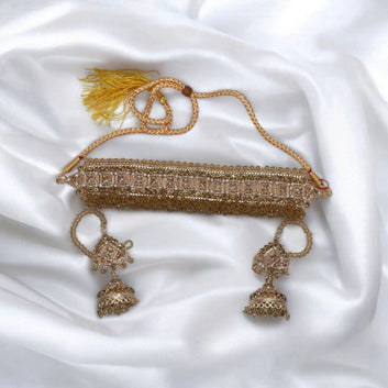 Champagne Zircon Choker