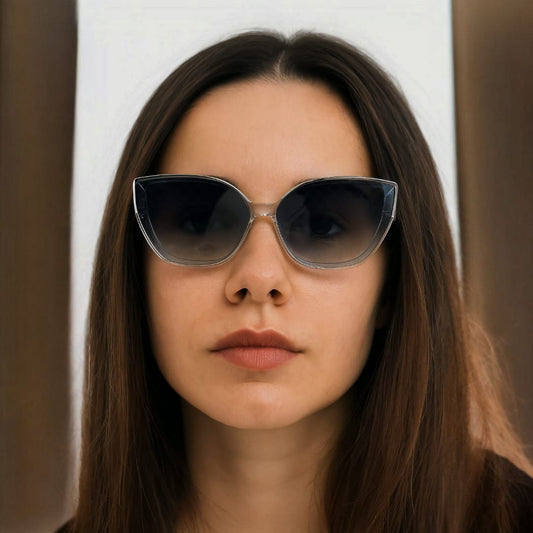 Crystal Cat Eye Sunglasses