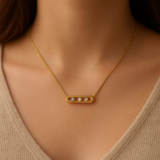 Crystal Beeds Pendant