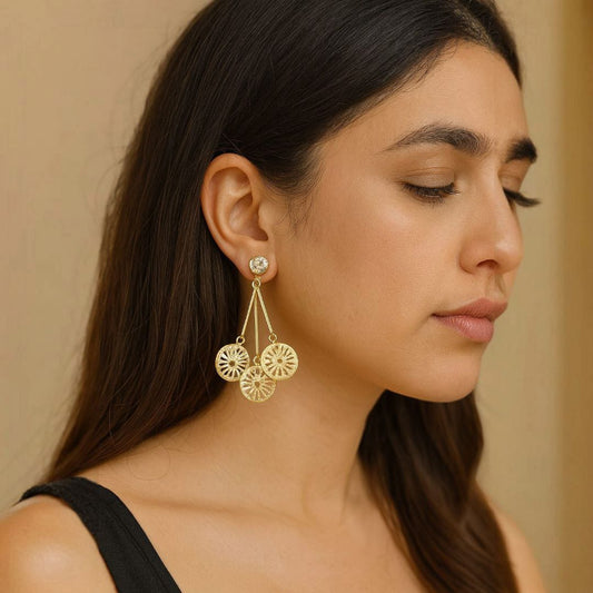 Circle Dangle Earring