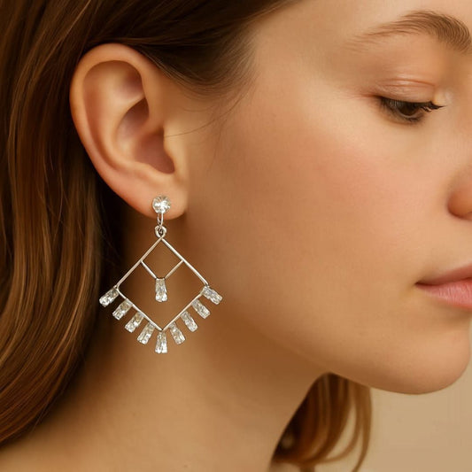Diamond Cut Earing