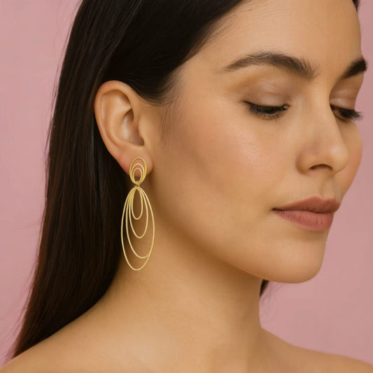 Gloden Drop Earrings
