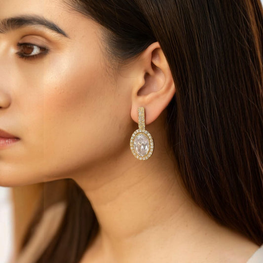 Gold Drop Earrings