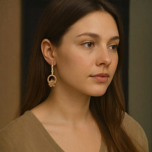 Rose Gold Earrings
