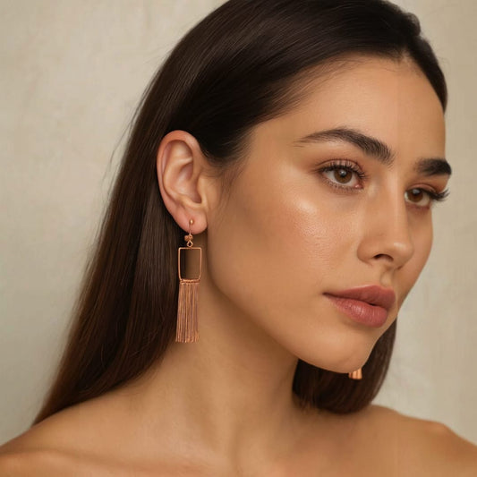 Gold drop fashion Earrings