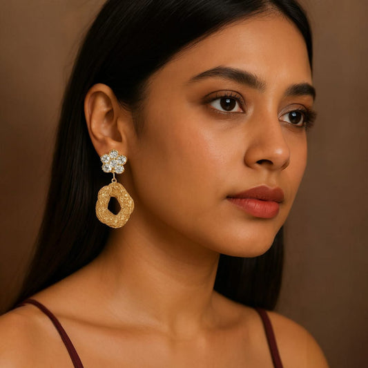 Rose Cut Earrings