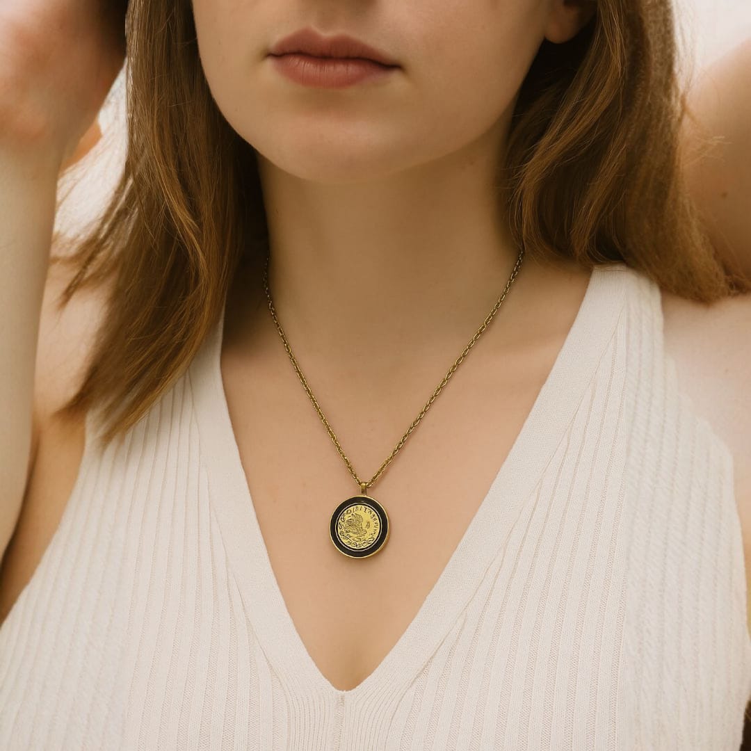 Medallion Dove Pendant