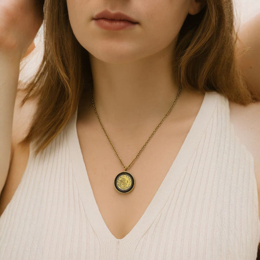 Medallion Dove Pendant