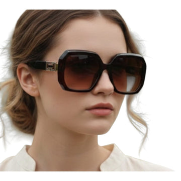Large Square Gradient Suglasses