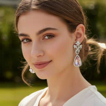 Silver Dimond Earring