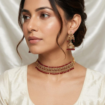 Hyderabadi Kundan Set