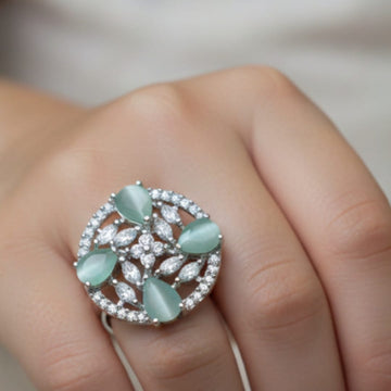 Sapphire Zircon Rings