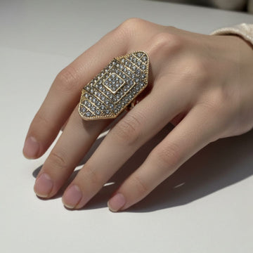 Fancy Diamond Shaped Rings