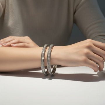 Silver Bangles