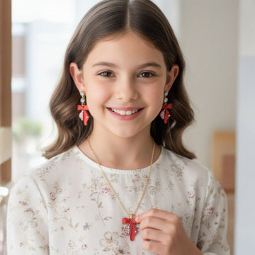 Tie Style Pendant Set