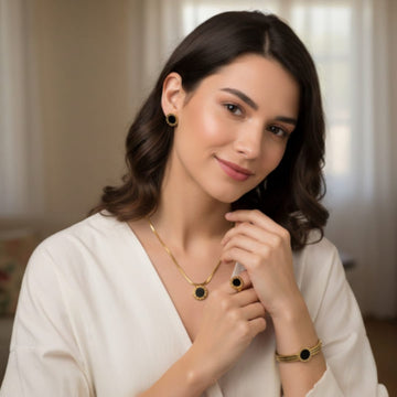 Golden Stainless Steel Necklace