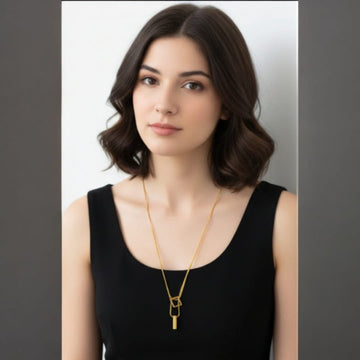 Square Pendulum Pendant