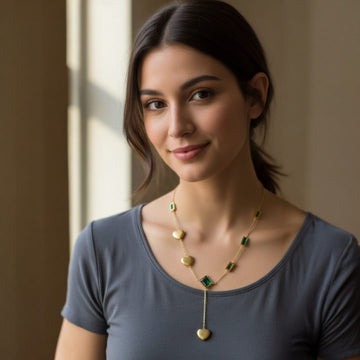 Emerald Cubic Pendant